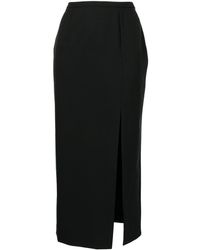 GOODIOUS - Side Slit Pencil Skirt - Lyst