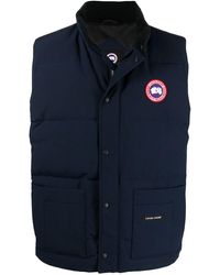 Canada Goose Freestyle Camouflage Printed Gilet in Blue for Men Lyst UK