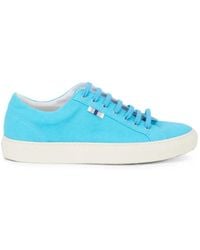 Fedeli - Lace-Up Cotton Sneakers - Lyst