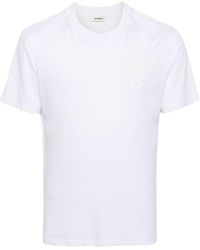 Sandro - Camiseta con motivo de sol - Lyst