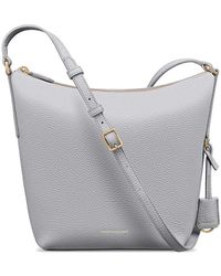 Maison De Sabre - Sac Seau En Cuir À Design Trapèze - Lyst