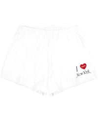 Sporty & Rich - I Love Ny ショートパンツ - Lyst