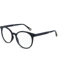 Chloé - Brille Mit Rundem Gestell - Lyst