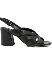 Bruno Premi - Strappy Leather Sandals - Lyst