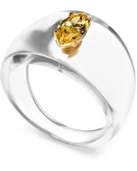 SOLO for Diamonds - Marquise-Cut Diamond Ring - Lyst