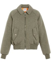 Barrie - Knitted Bomber Jacket - Lyst