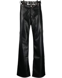Y. Project - Trousers With Cut-out - Lyst