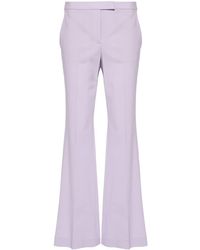 Theory - Demitria Low-rise Flared Trousers - Lyst