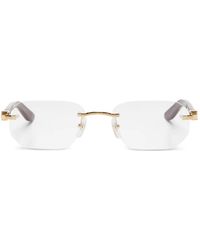 Cartier - Lunettes De Vue Sans Monture - Lyst