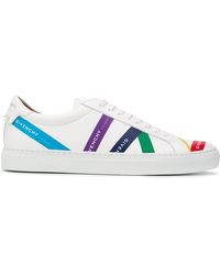 Givenchy Urban Street Sneakers Met Logo - Wit