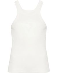Closed - Ribbed Tank Top In - Lyst