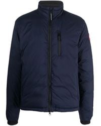 Canada Goose - Lodge Navy Feather-light Shell Jacket, Navy, Shell Jacket - Lyst
