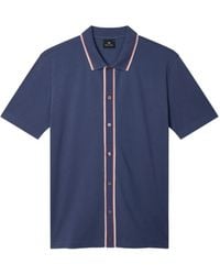 Paul Smith - Polo À Bords Rayés - Lyst