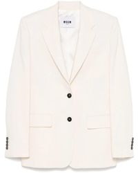 MSGM - Viscose Jacket - Lyst