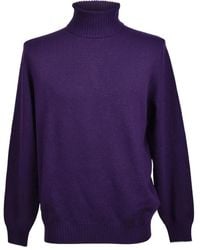 Brunello Cucinelli - Rollkragenpullover mit gerippten Bündchen - Lyst