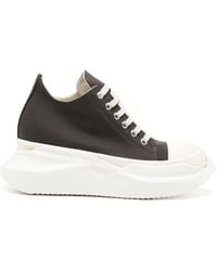 Rick Owens - Lido Abstract Lace-up Sneakers - Lyst