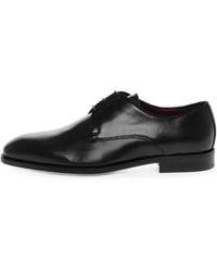 Corneliani - Lace-Up Leather Derby Shoes - Lyst