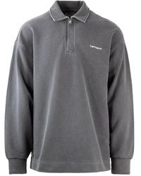 Carhartt - Sweater Met Halve Rits - Lyst