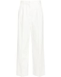 A.P.C. - High-Rise Wide-Leg Jeans - Lyst