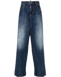 DSquared² - Weite Icon Eros High-Rise-Jeans - Lyst