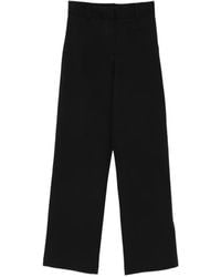Alpha Studio - Elasticated-Waistband Trousers - Lyst