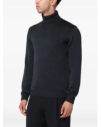 Roberto Collina - Turtleneck Ribbed Sweater - Lyst