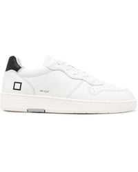 Date - Court Leather Sneakers - Lyst