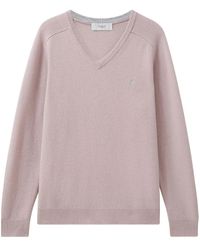 Pringle of Scotland - Wool V-Neck Sweater - Lyst