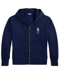 Polo Ralph Lauren - Polo Bear Zip-Up Hoodie - Lyst