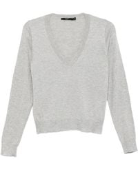 Seventy - Top de manga larga con cuello en V - Lyst