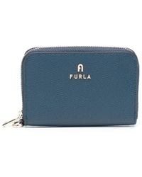 Furla - Logo-plaque Leather Wallet - Lyst