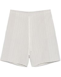 Forme D'expression - Pantalones Cortos A Rayas - Lyst