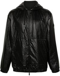 Moncler - Logo-Embossed Hooded Jacket - Lyst