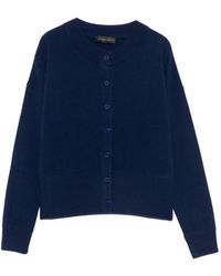 Le Petite Pulle - Button-Up Crew-Neck Cardigan - Lyst