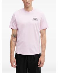 Lacoste - Logo-Print Short-Sleeve T-Shirt - Lyst