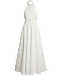 Ralph Lauren - Halterneck Shirt Dress - Lyst