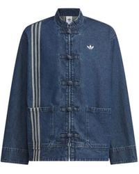 adidas - Originals Ctt 3.0 Denim Jacket - Lyst