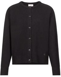Loulou de Saison - Aidar Lds Ribbed Crew-Neck Cardigan - Lyst