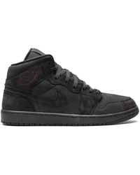 Nike - Air 1 Mid Se Craft "Dark Smoke" Sneakers - Lyst