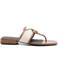 Furla - Square-Toe Sandals - Lyst