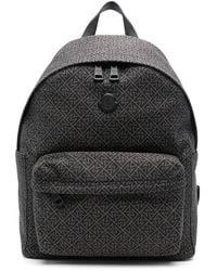 Moncler - Rucksack Mit Monogramm-Print - Lyst