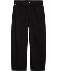 Les Deux - Pantalones De Pana Con Cierre De Botón - Lyst