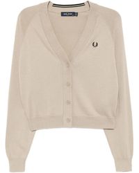 Fred Perry - ロゴ カーディガン - Lyst