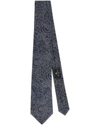 Etro - Paisley-print Silk Tie - Lyst