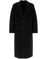 Séfr - Peak-Lapel Single-Breasted Coat - Lyst