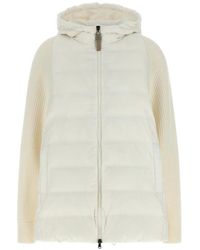 Brunello Cucinelli - Quilted Down Jacket - Lyst