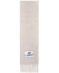 Marni - Sciarpa Con Logo E Frange - Lyst
