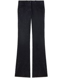 Off-White c/o Virgil Abloh - Embellished Slim-fit Flared Jeans - Lyst