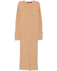 Karl Lagerfeld - Abito Lungo A Coste - Lyst