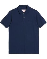 Valentino Garavani - Vlogo-Embroidered Polo Shirt - Lyst